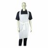 Amercareroyal Heavyweight Poly Aprons, 28 x 46, 1.77 mil, One Size Fits All, White, 500PK RPA20HW